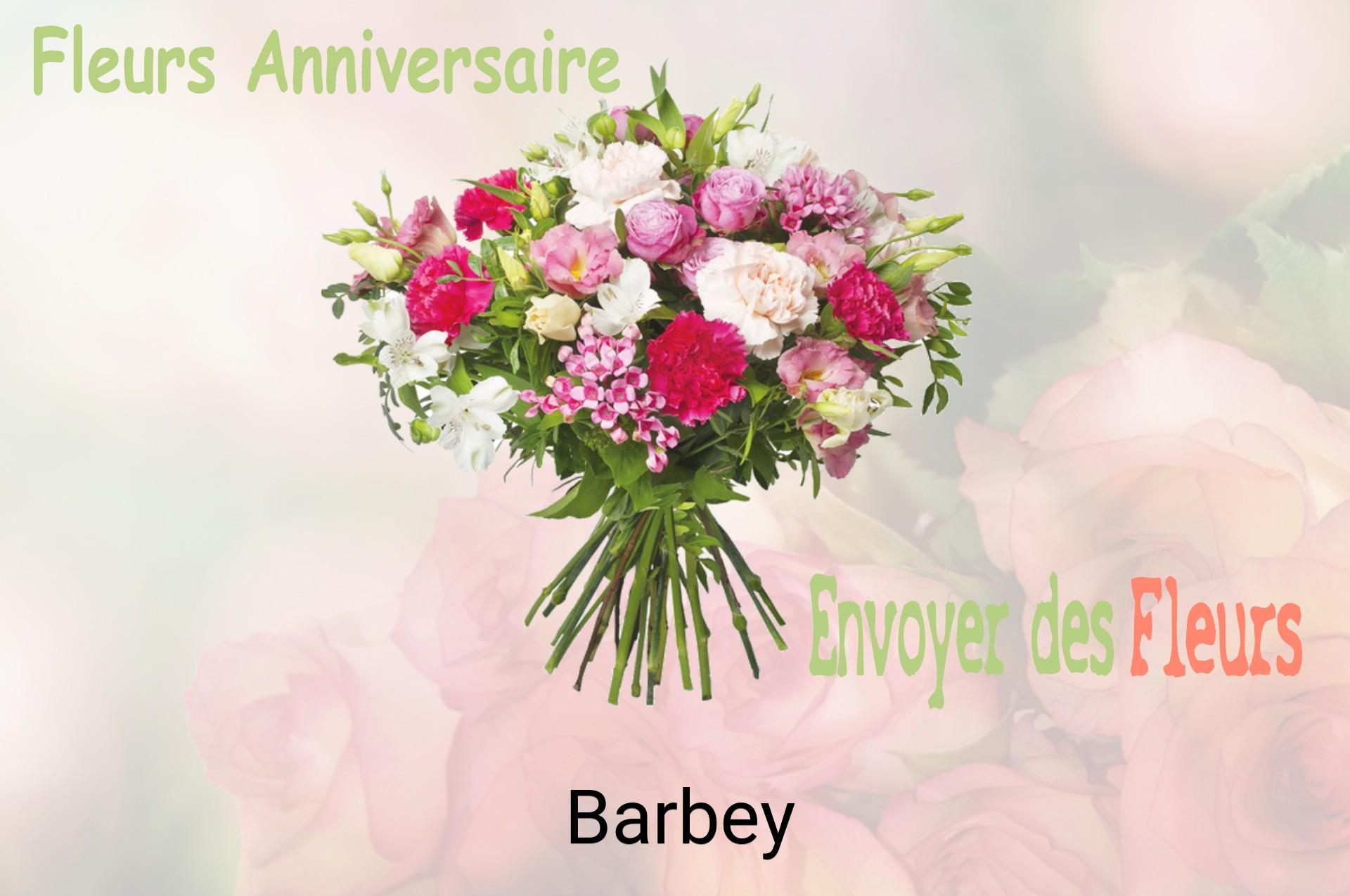 Bouquet de fleurs d’anniversaire livré à Barbey