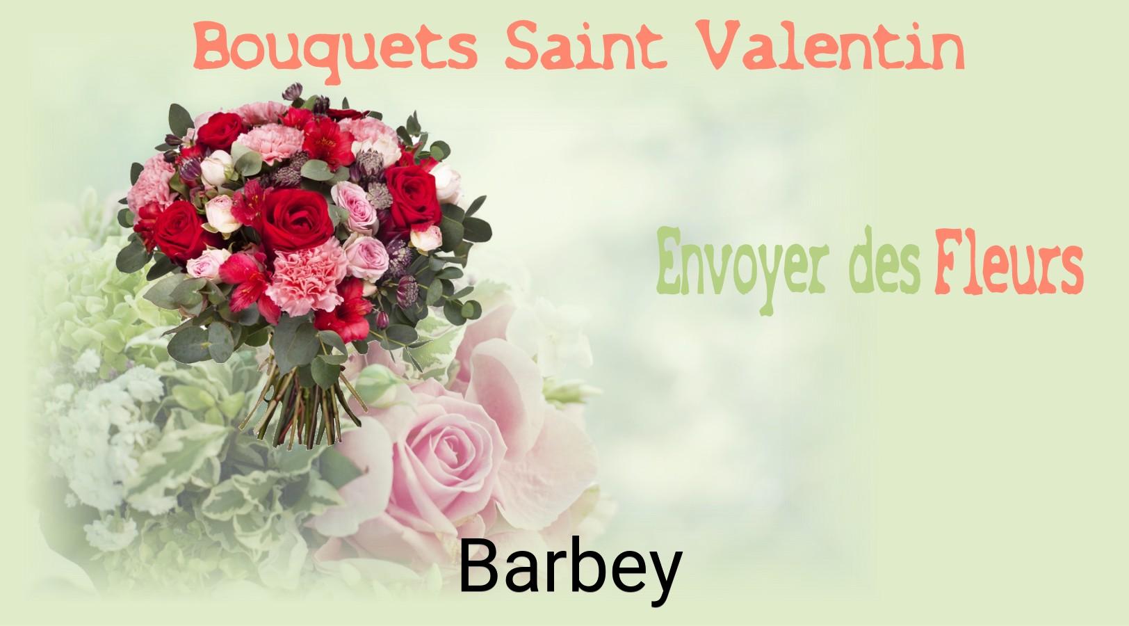Roses de Saint-Valentin livrées à Barbey